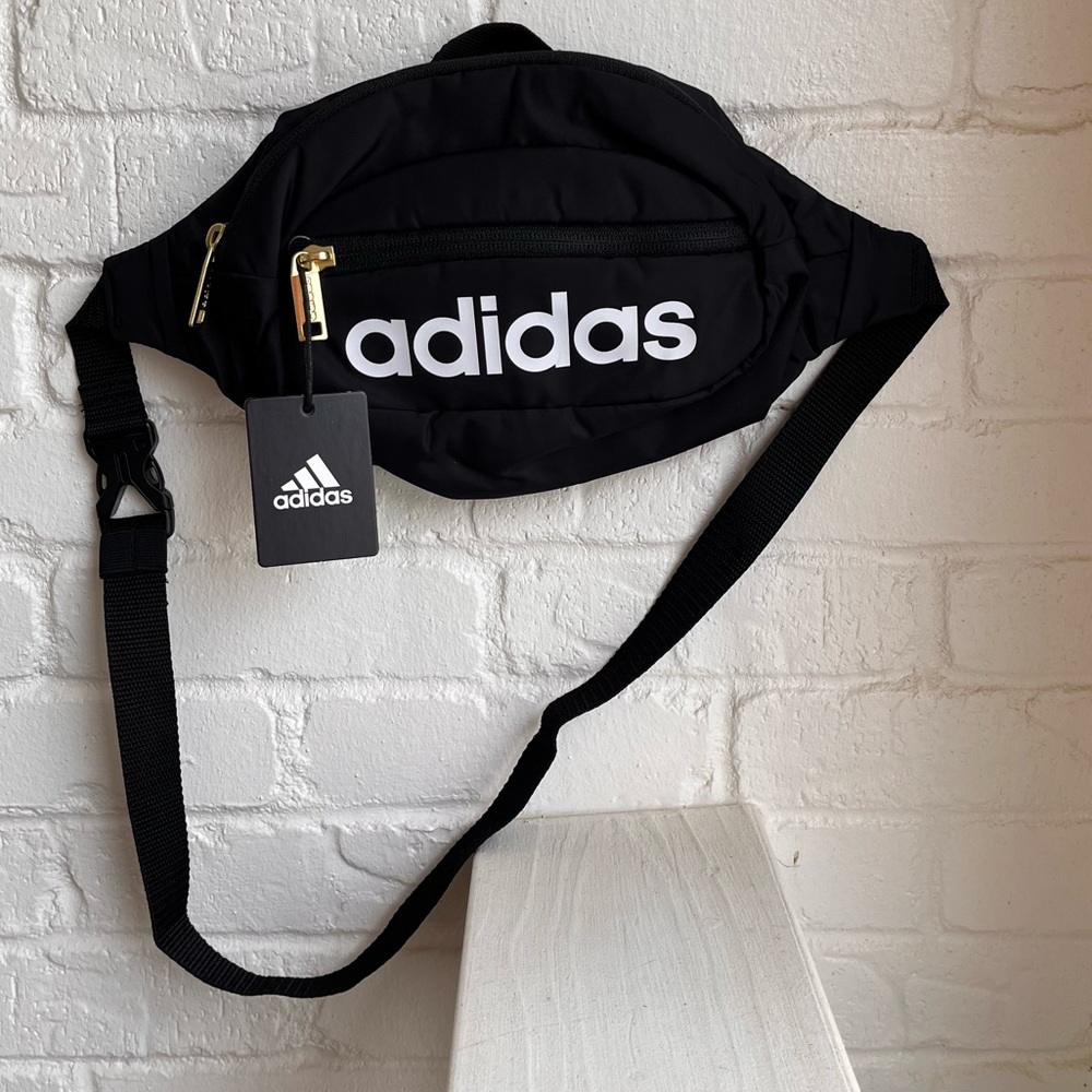NWT Adidas Black Belt Bag